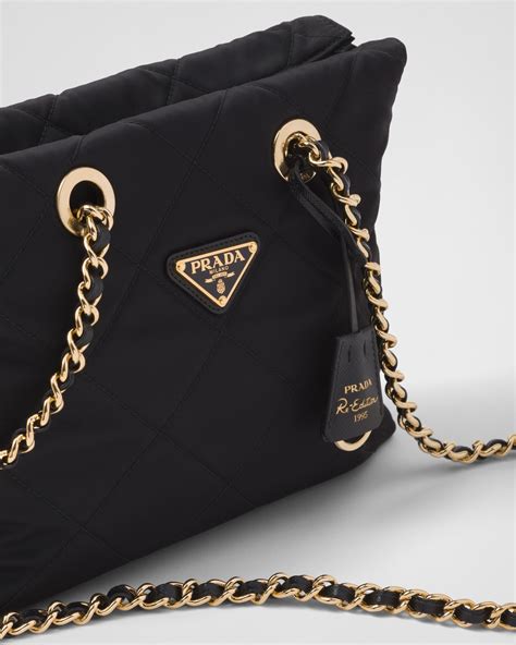 prada shoulder nylon|prada re nylon tote bag.